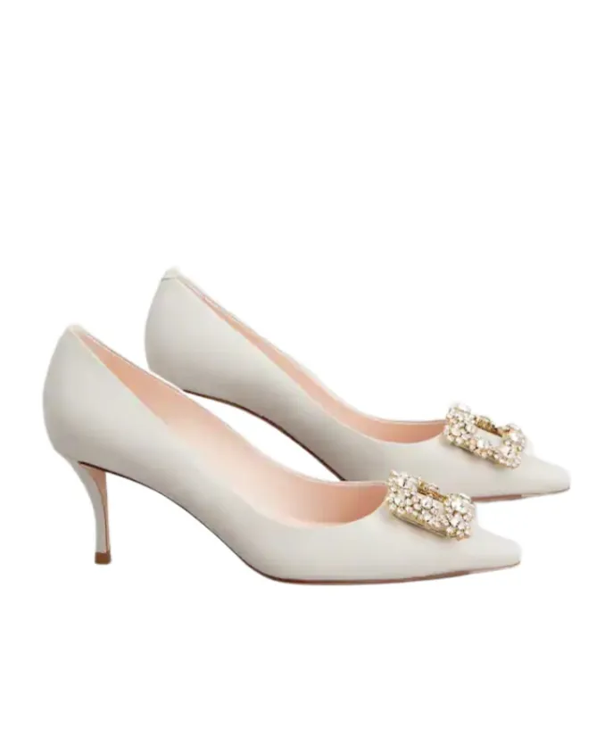 Efflorescence Pumps In Leather