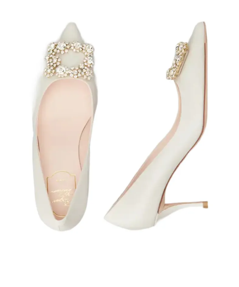 Efflorescence Pumps In Leather