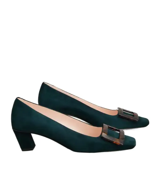 Belle Vivier Pumps In Suede
