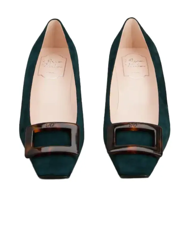 Belle Vivier Pumps In Suede
