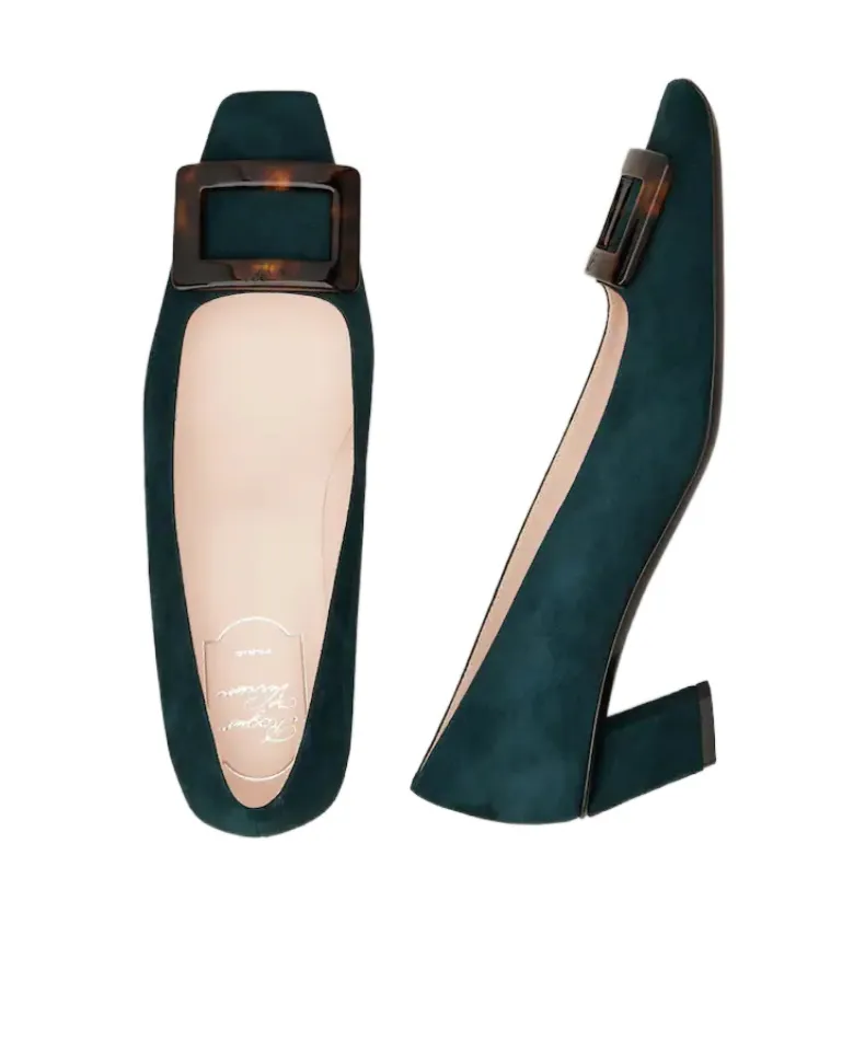 Belle Vivier Pumps In Suede