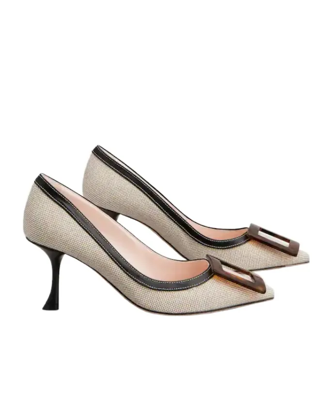Viv' In The City Pumps In Canvas