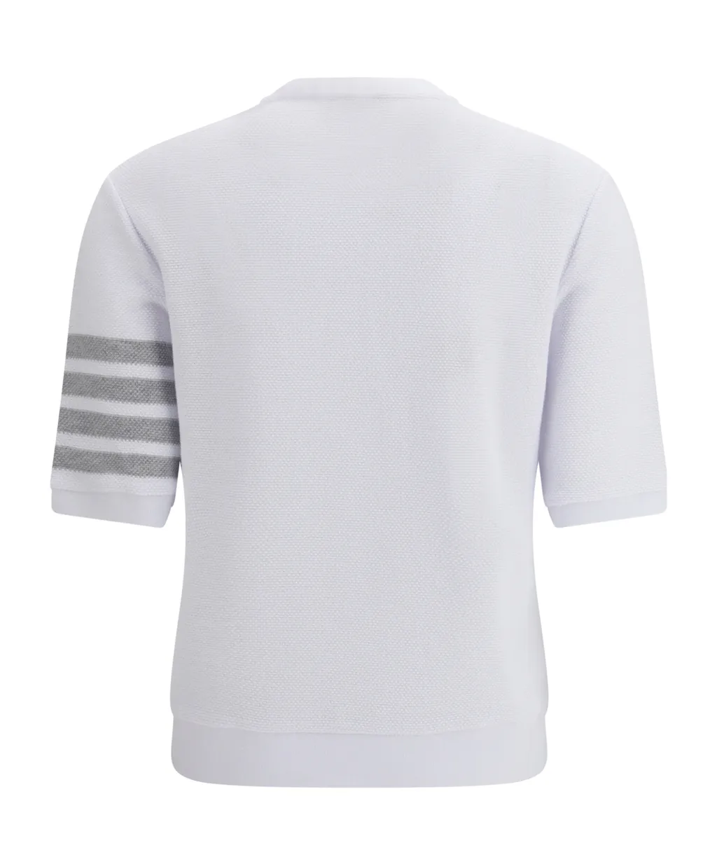 Thom Browne 4-Bar Knitted T-Shirt