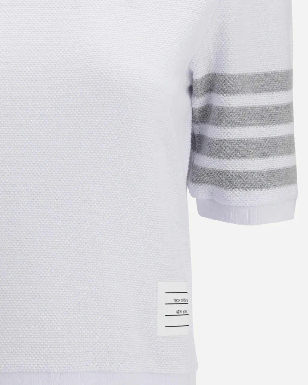 Thom Browne 4-Bar Knitted T-Shirt