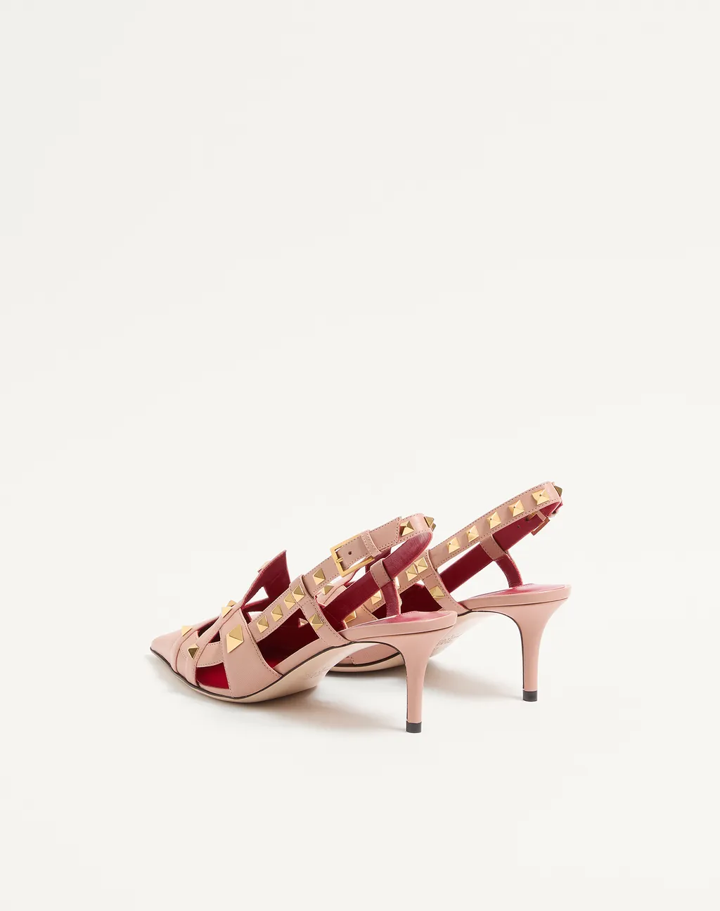 Valentino Garavani Studdy Slingback Pointed Toe Pumps