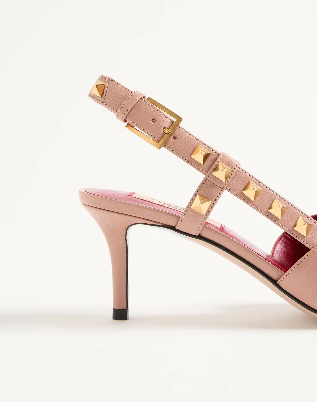 Valentino Garavani Studdy Slingback Pointed Toe Pumps