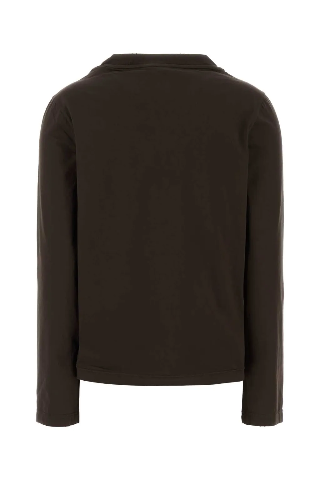 Prada Long-Sleeved Crewneck T-Shirt