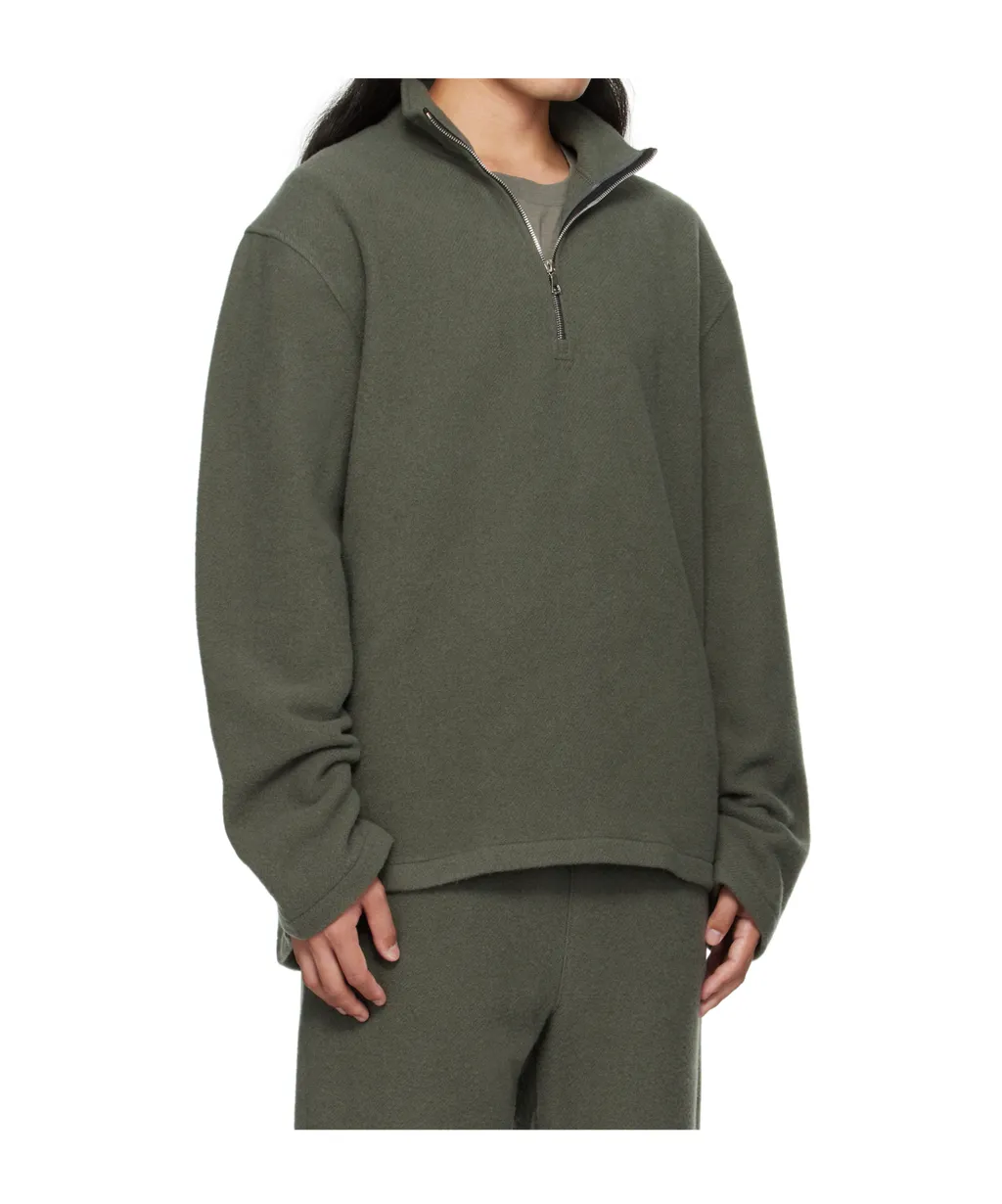 Zip Fleece Top