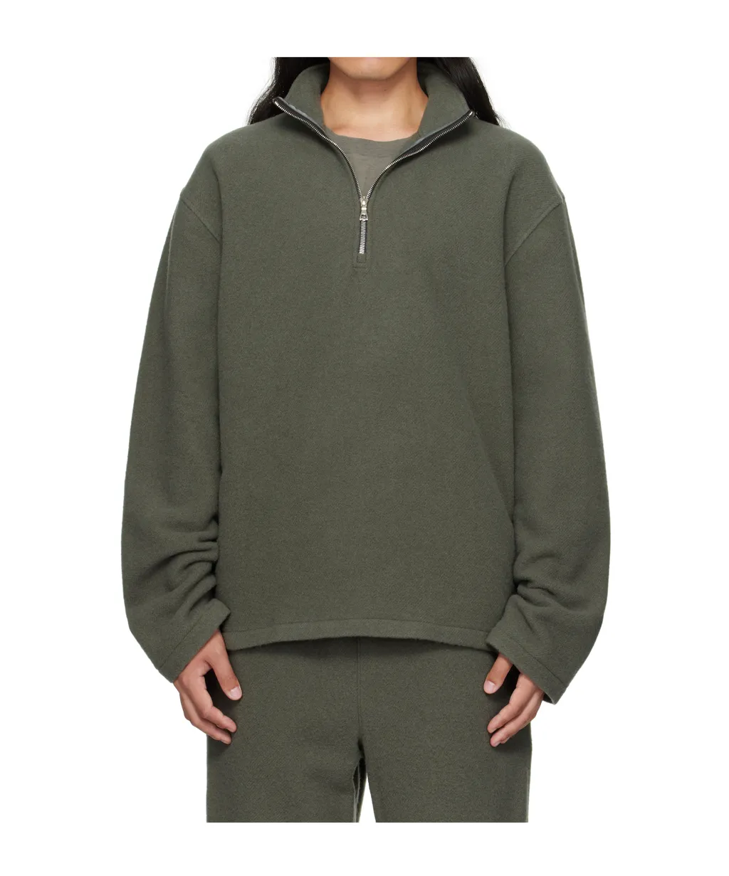Zip Fleece Top