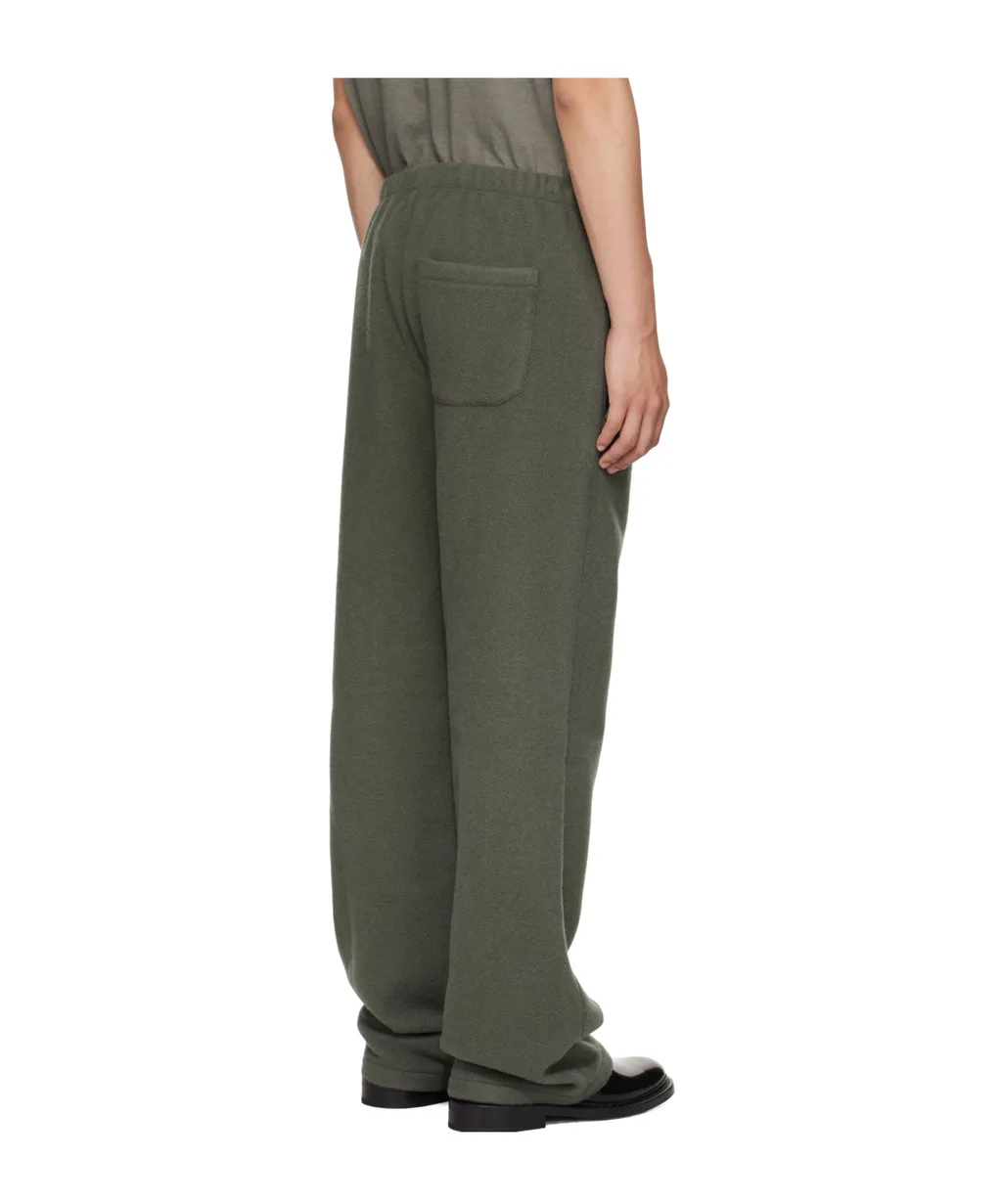 Wool Fleece Casual Pants