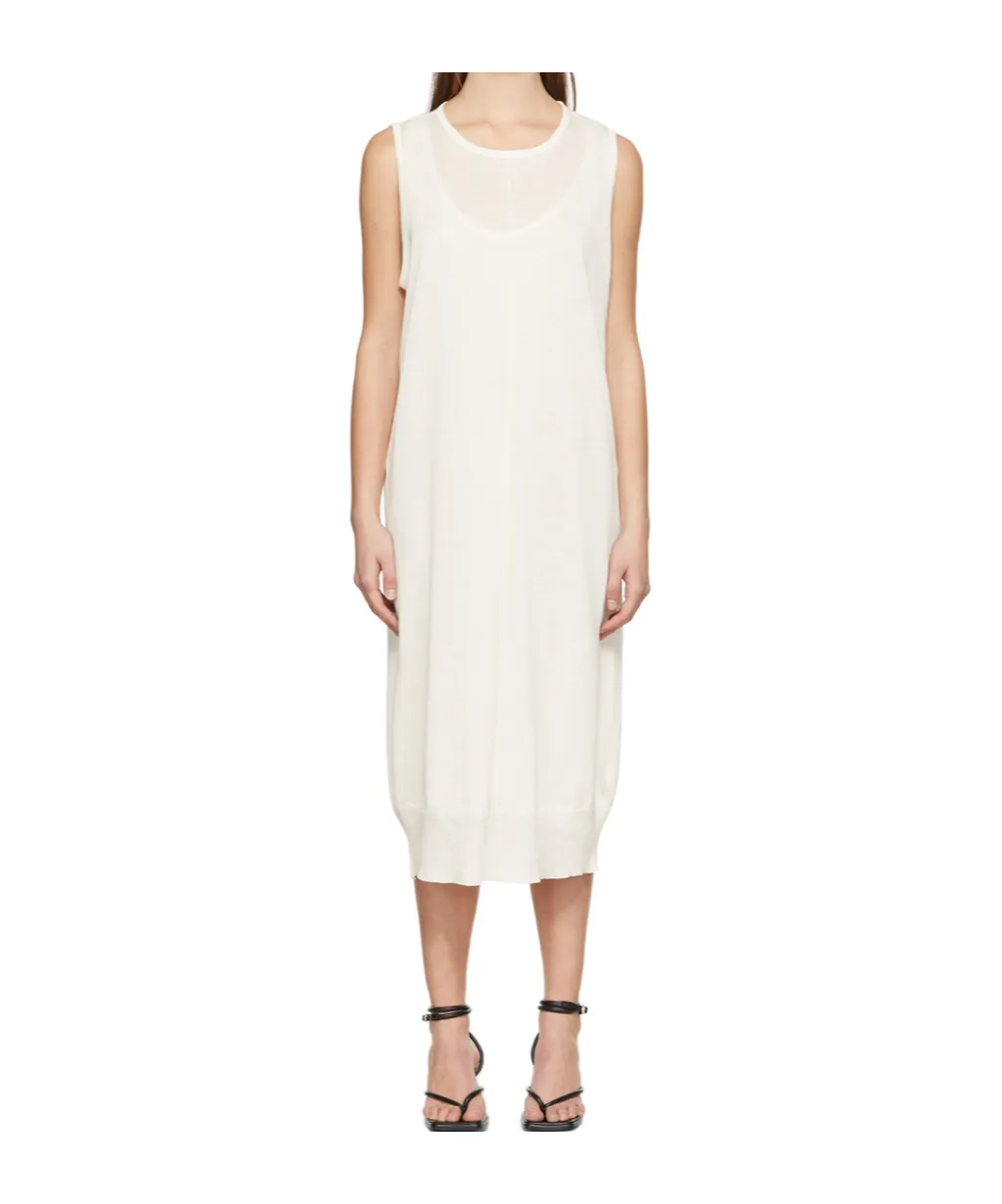 Round Neck Midi Dress