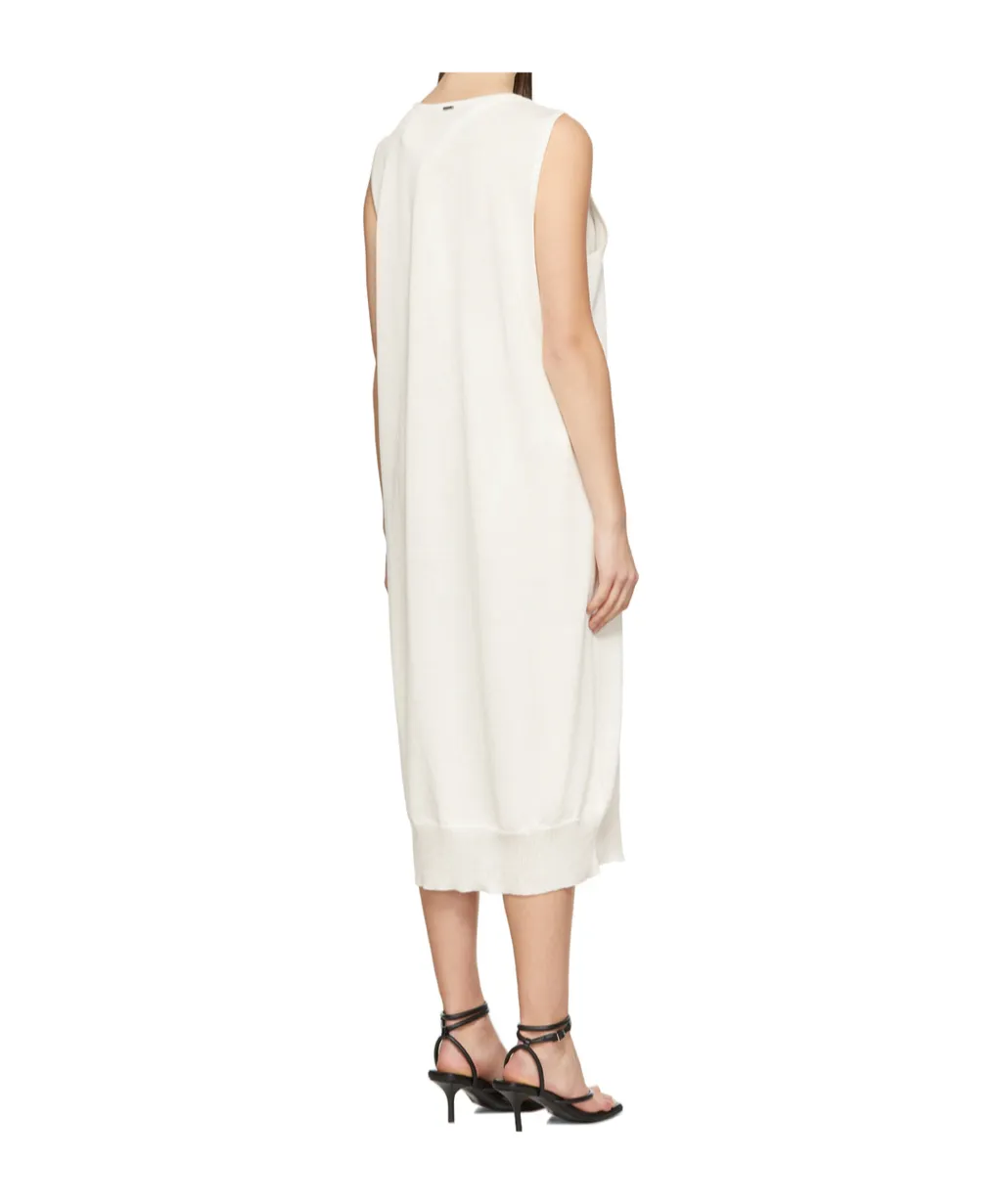 Round Neck Midi Dress