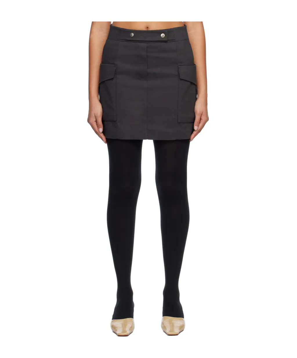 Workwear Pocket Mini Skirt