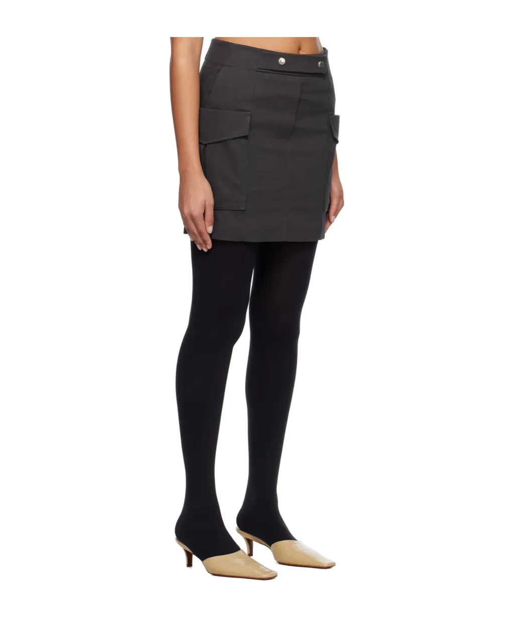 Workwear Pocket Mini Skirt
