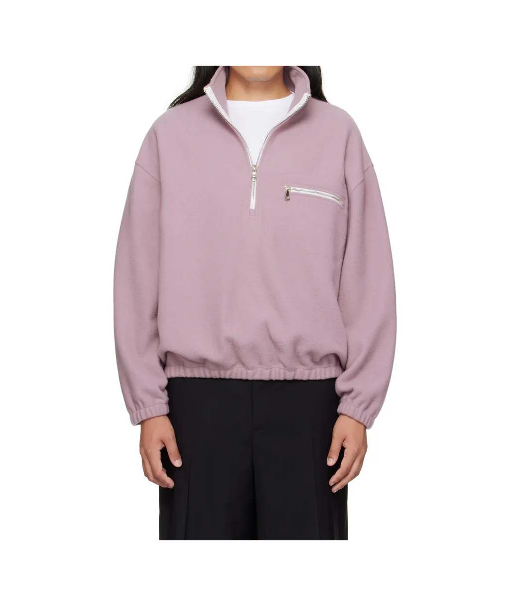 Half-Zip Fleece Sweatshirt