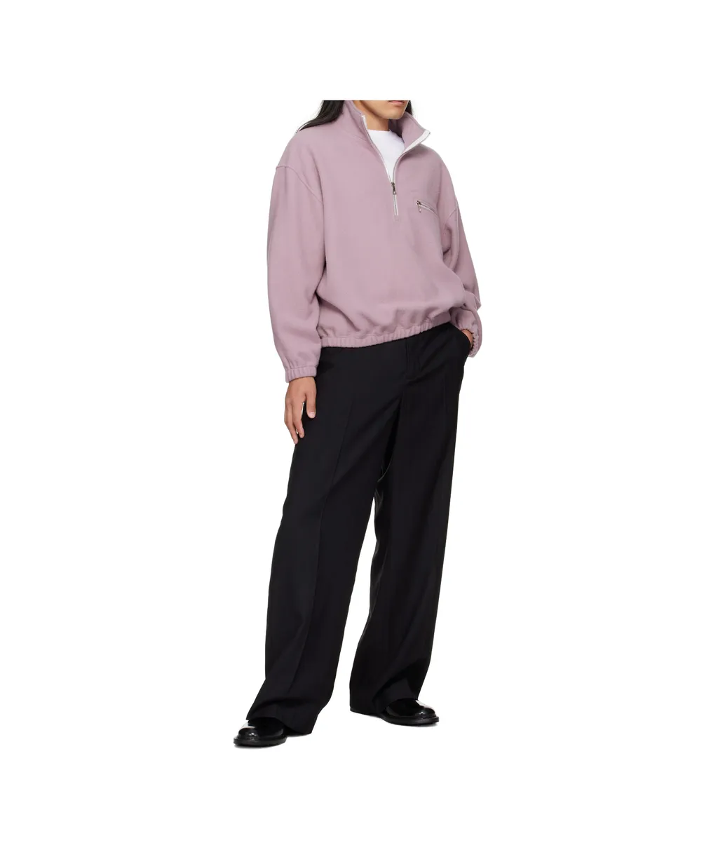 Half-Zip Fleece Sweatshirt