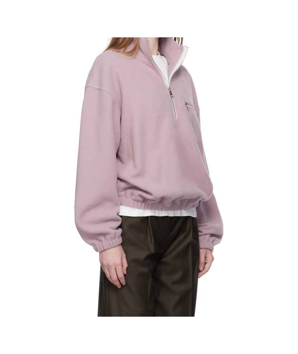 Half-Zip Fleece Sweatshirt