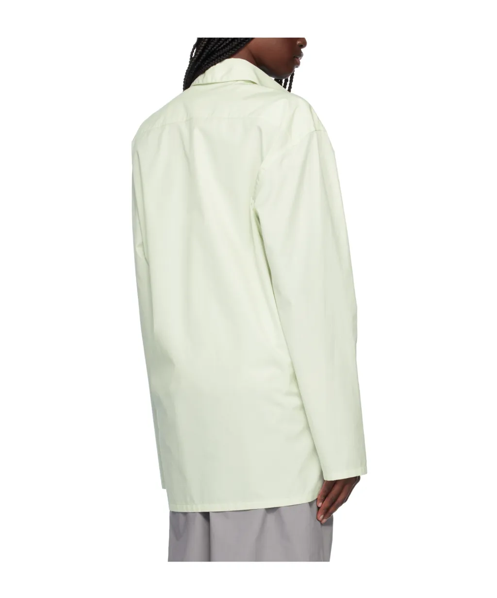 Long-Sleeved Collared Shirt