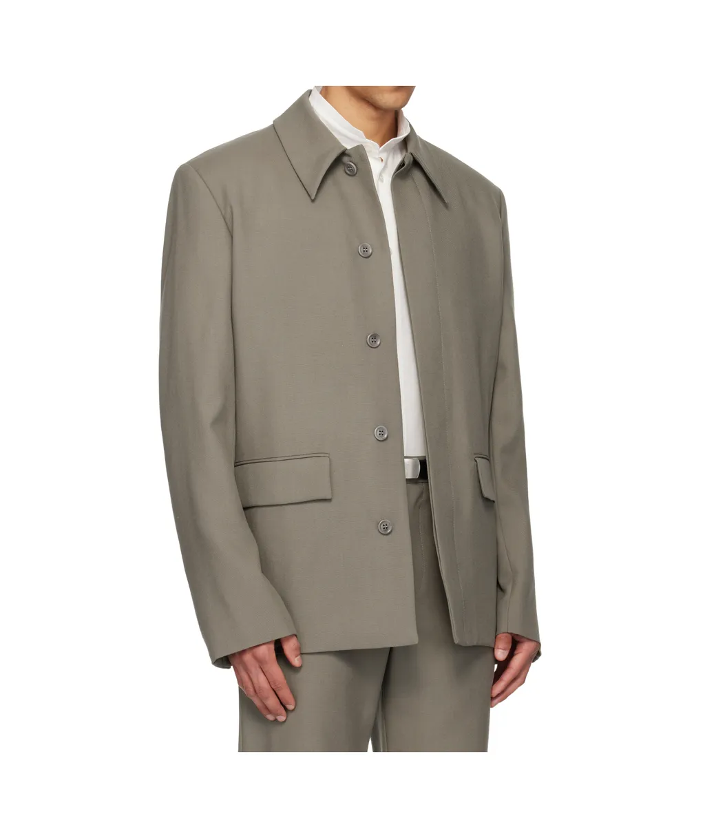Wool Collar Casual Jacket