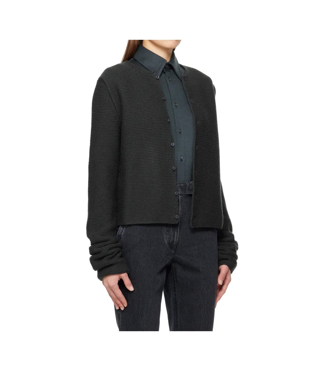 Tyrolean Knitted Wool Cardigan