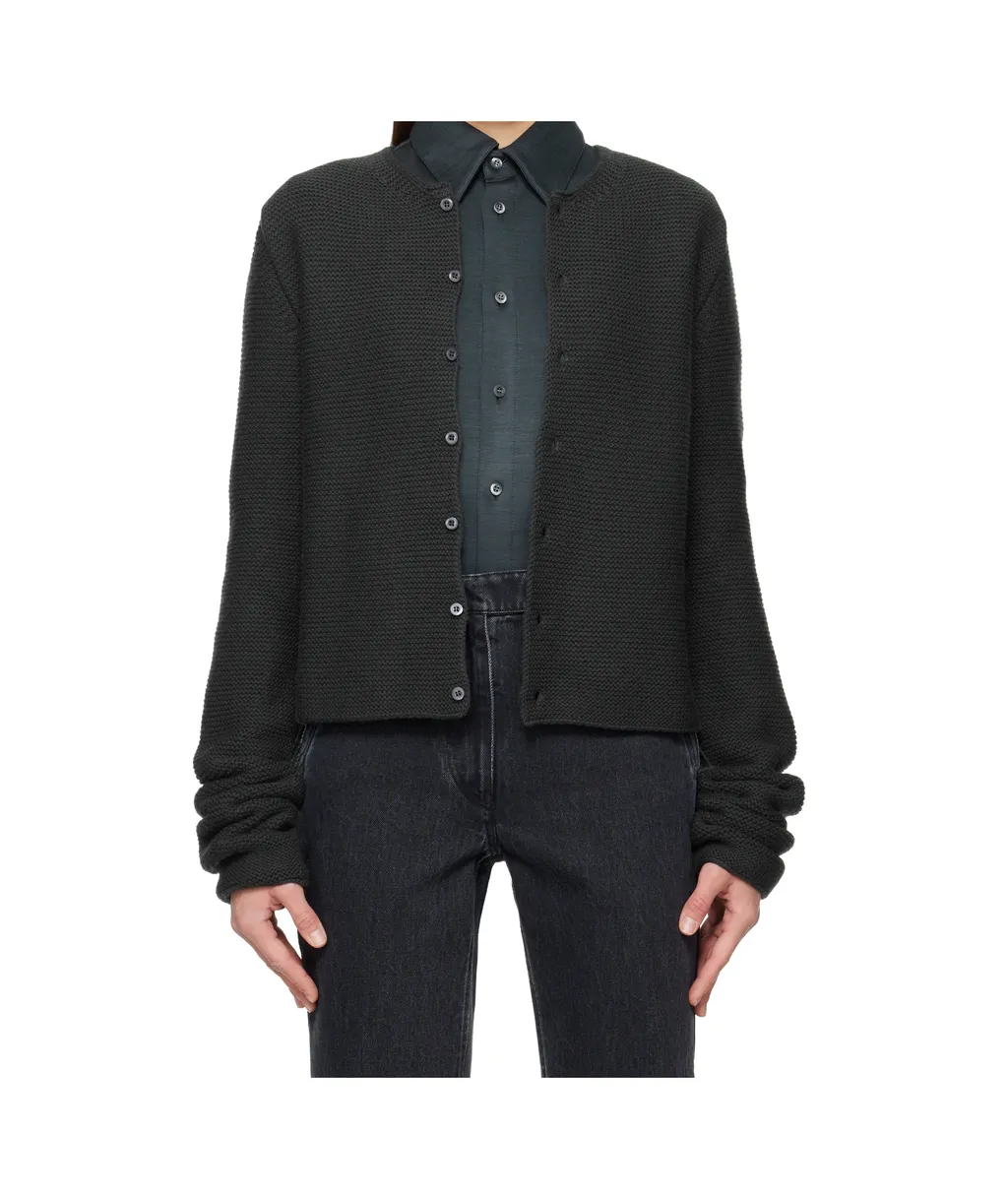 Tyrolean Knitted Wool Cardigan