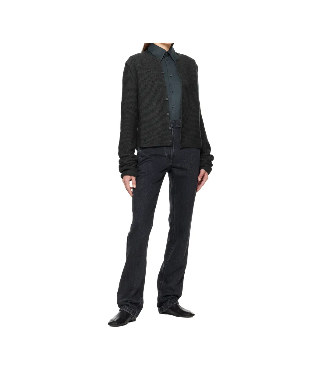 Tyrolean Knitted Wool Cardigan