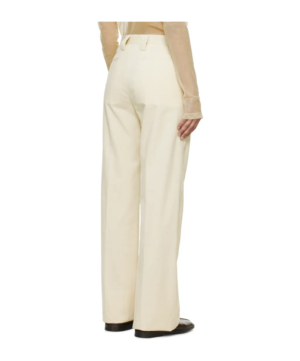 Pleated Detail Casual Pants