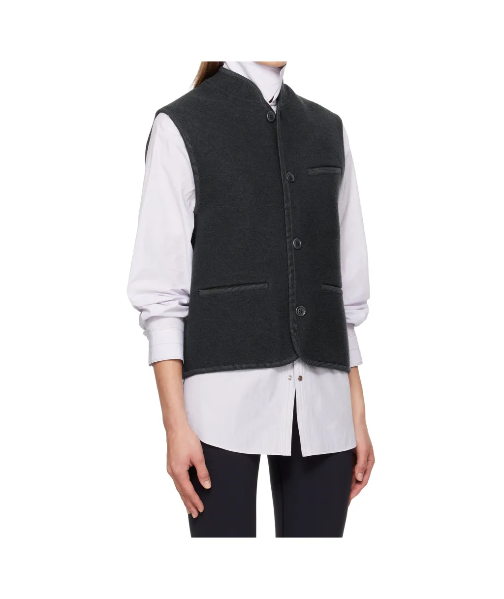 Buttoned Gilet