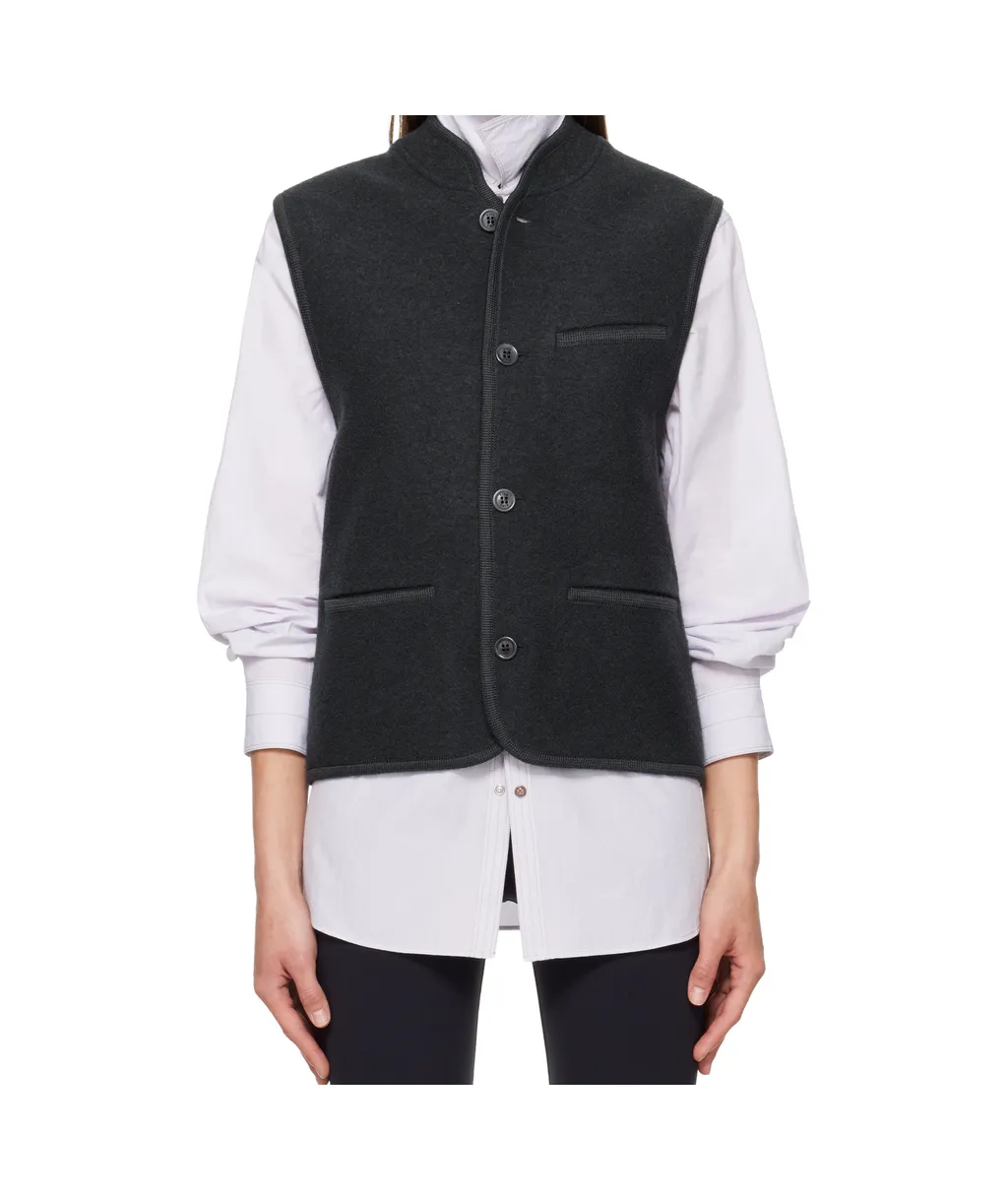 Buttoned Gilet