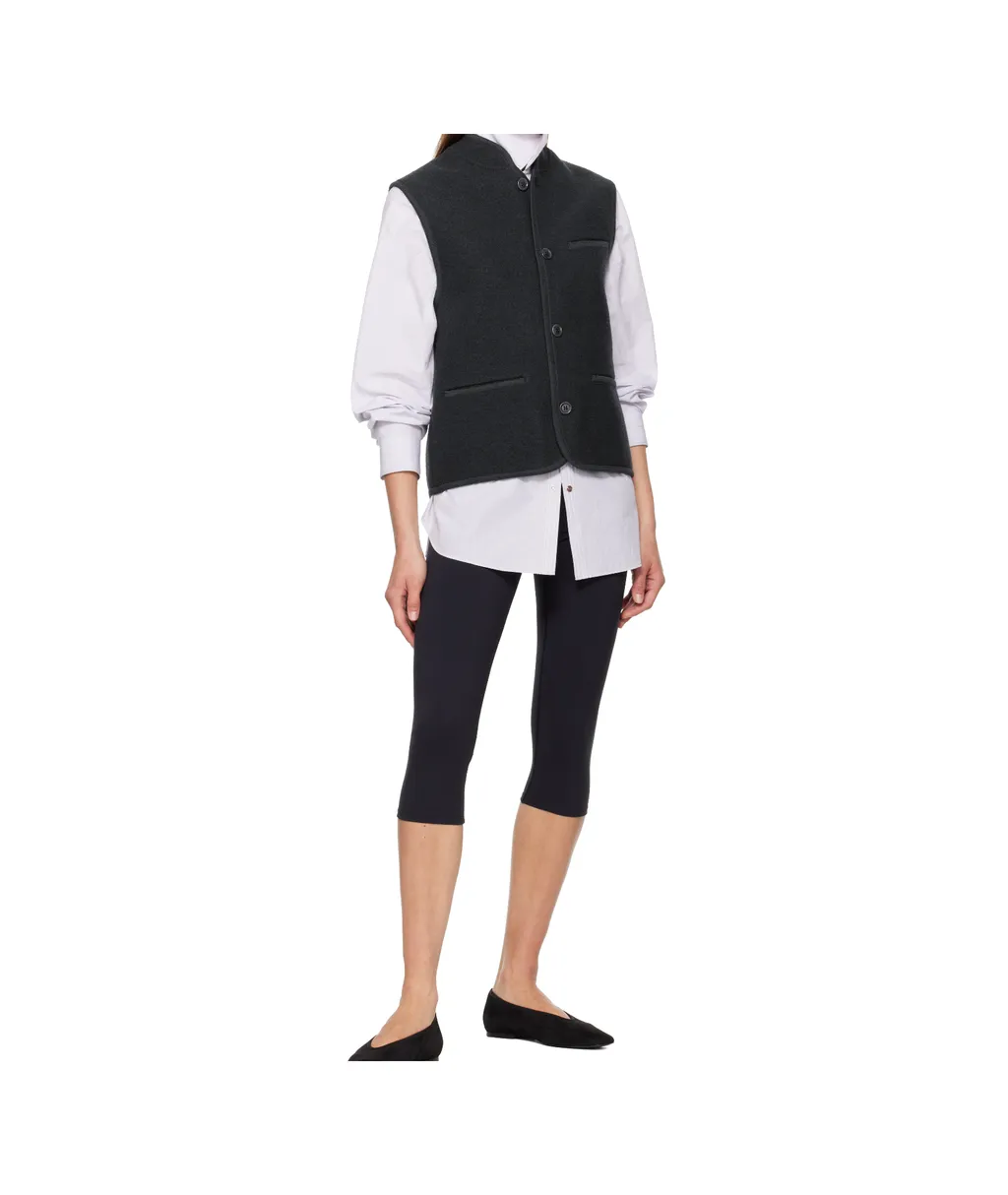 Buttoned Gilet