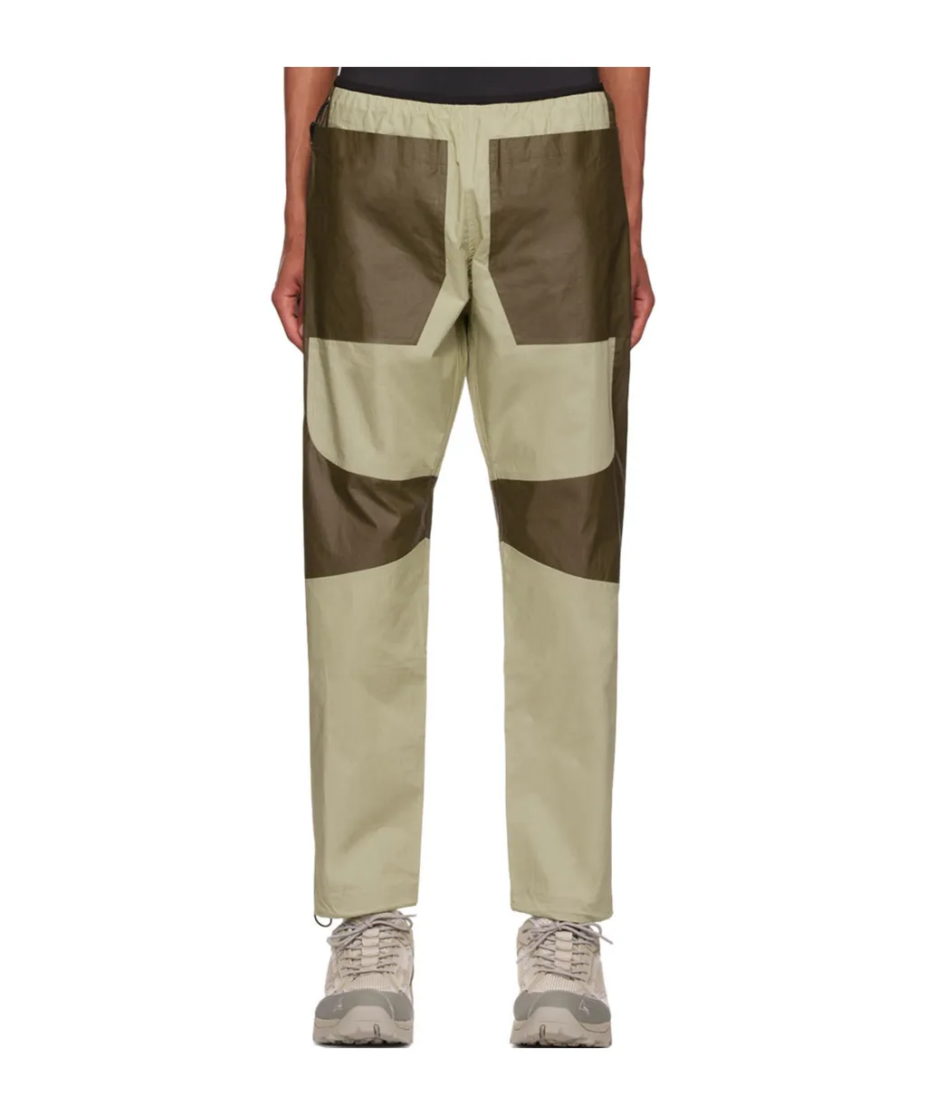Patchwork Design Casual Pants