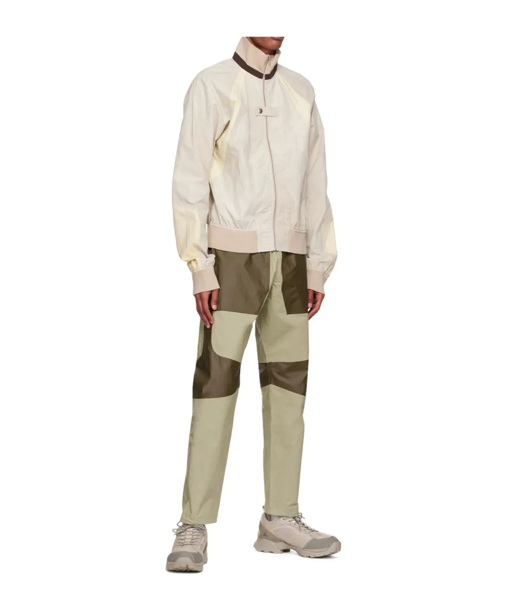 Patchwork Design Casual Pants