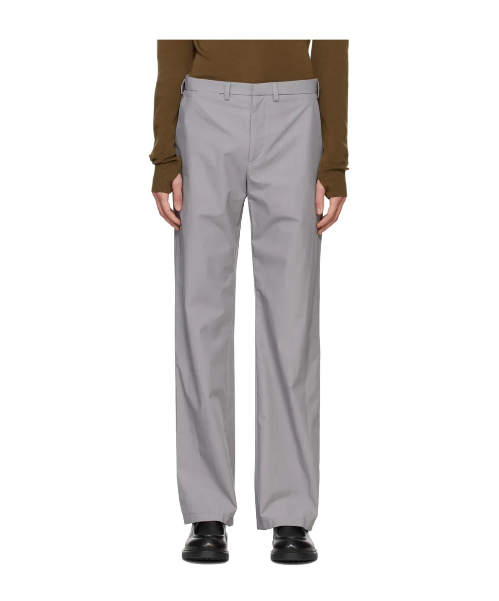 Casual Pants With Belt Loops