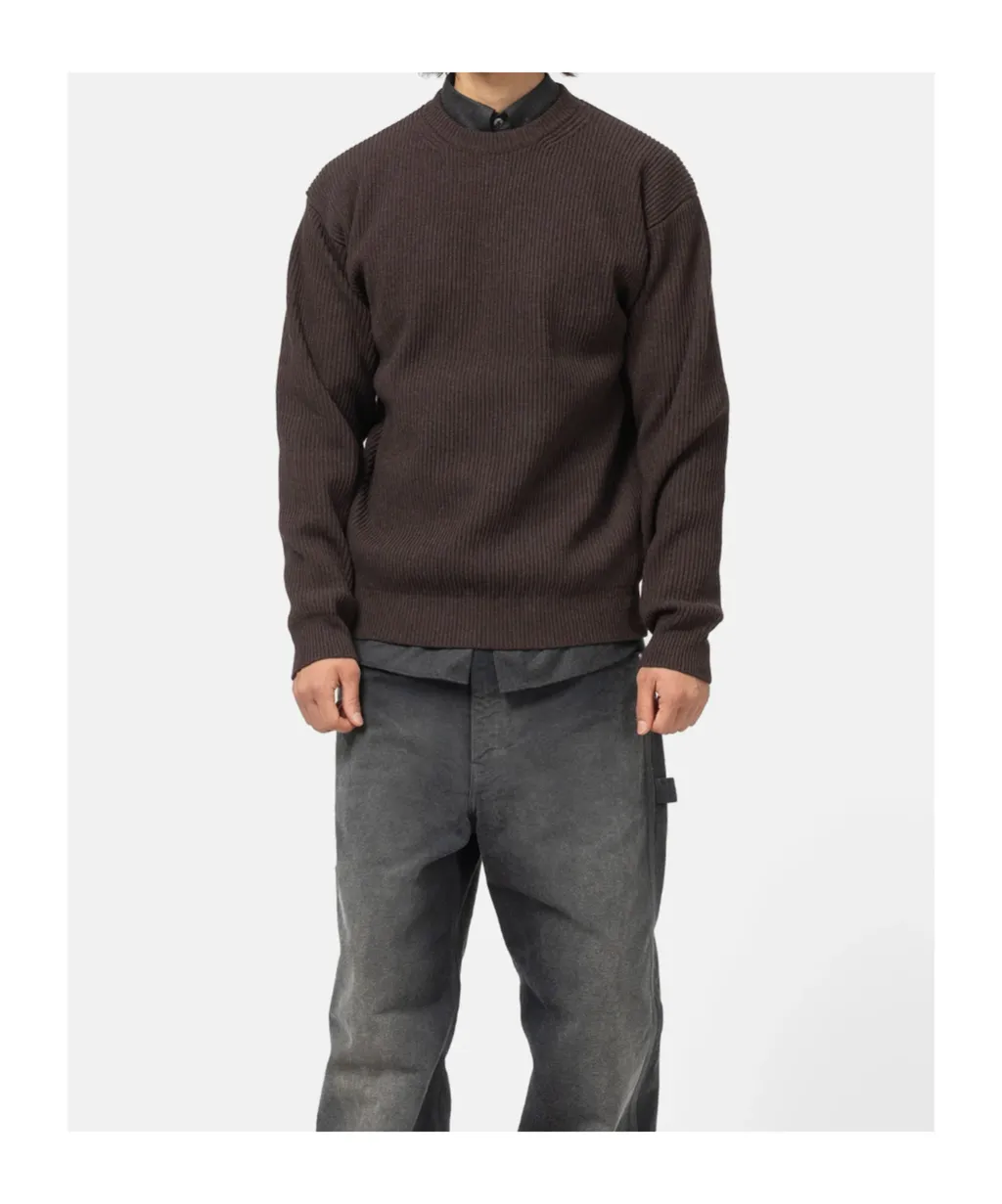 Super Fine Wool Rib Knit