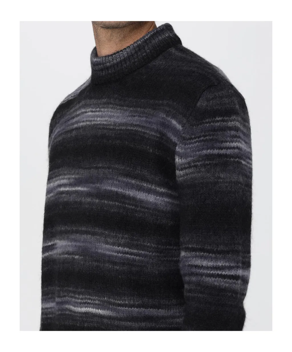 Veilfall Wool Blend Crew Neck Sweater