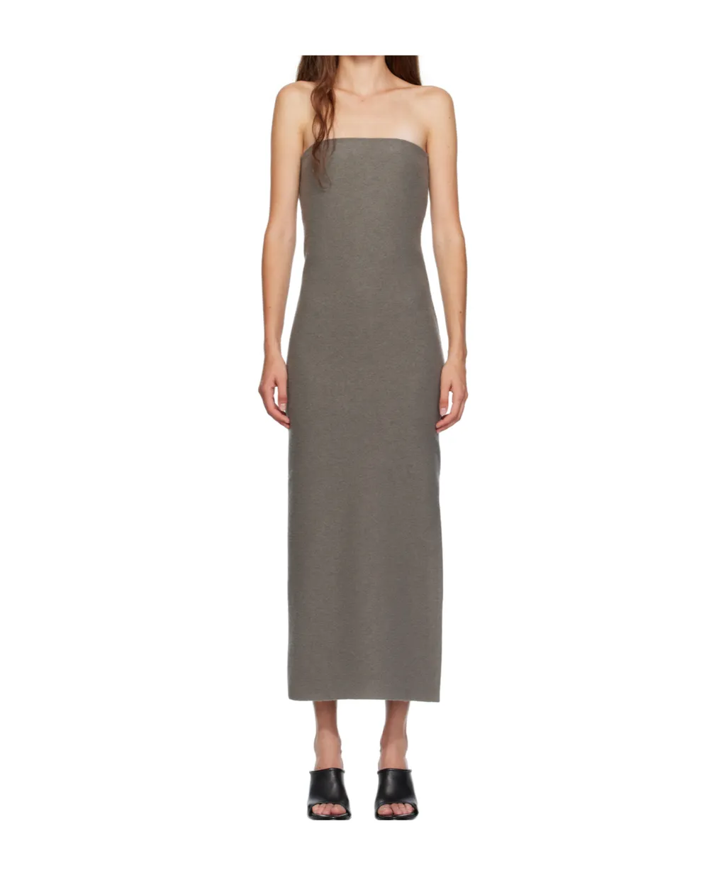Walker Midi Dress With A Corset