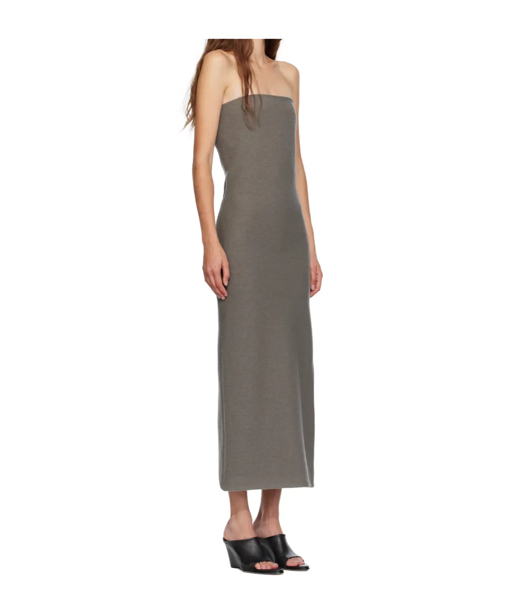 Walker Midi Dress With A Corset