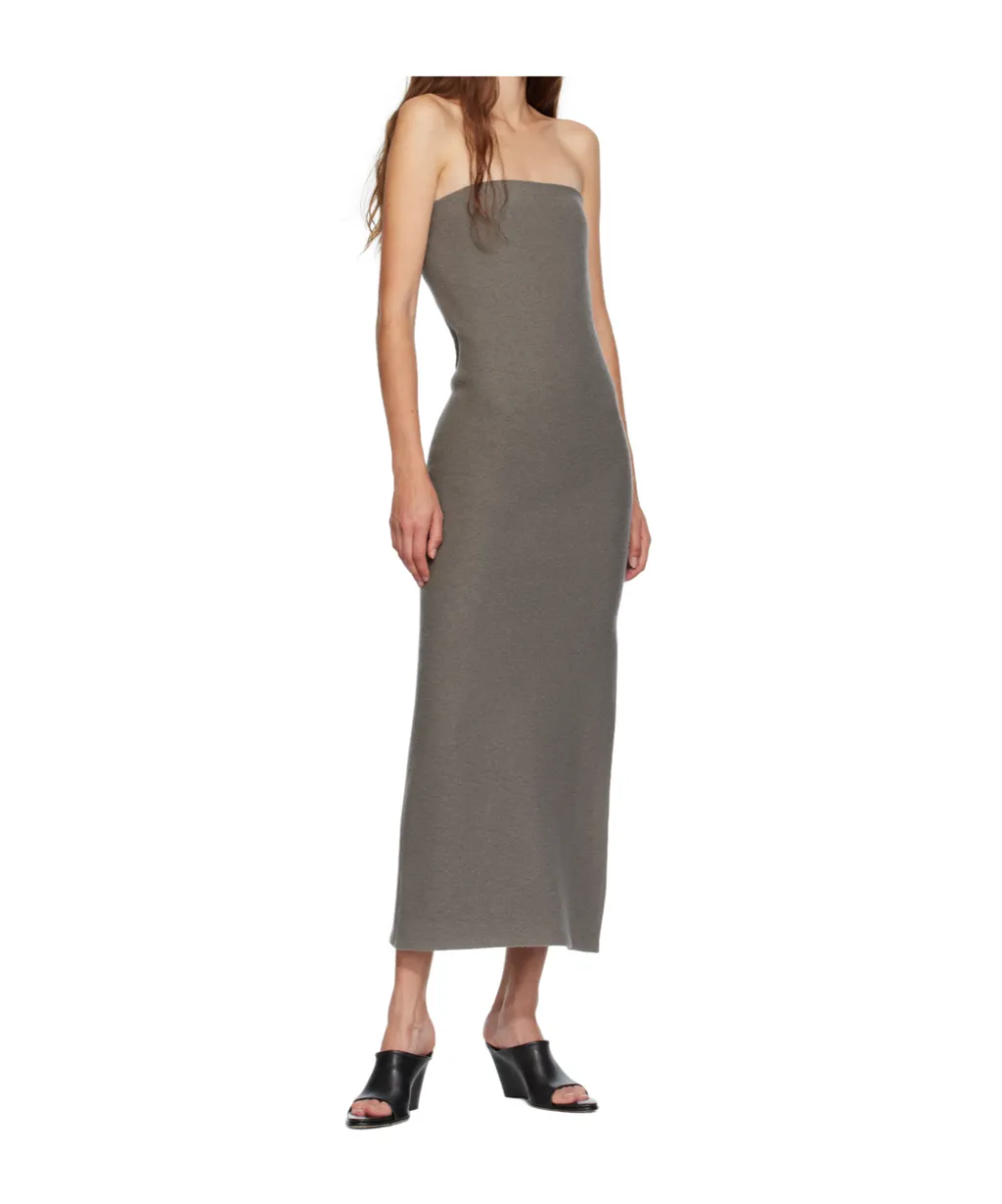 Walker Midi Dress With A Corset