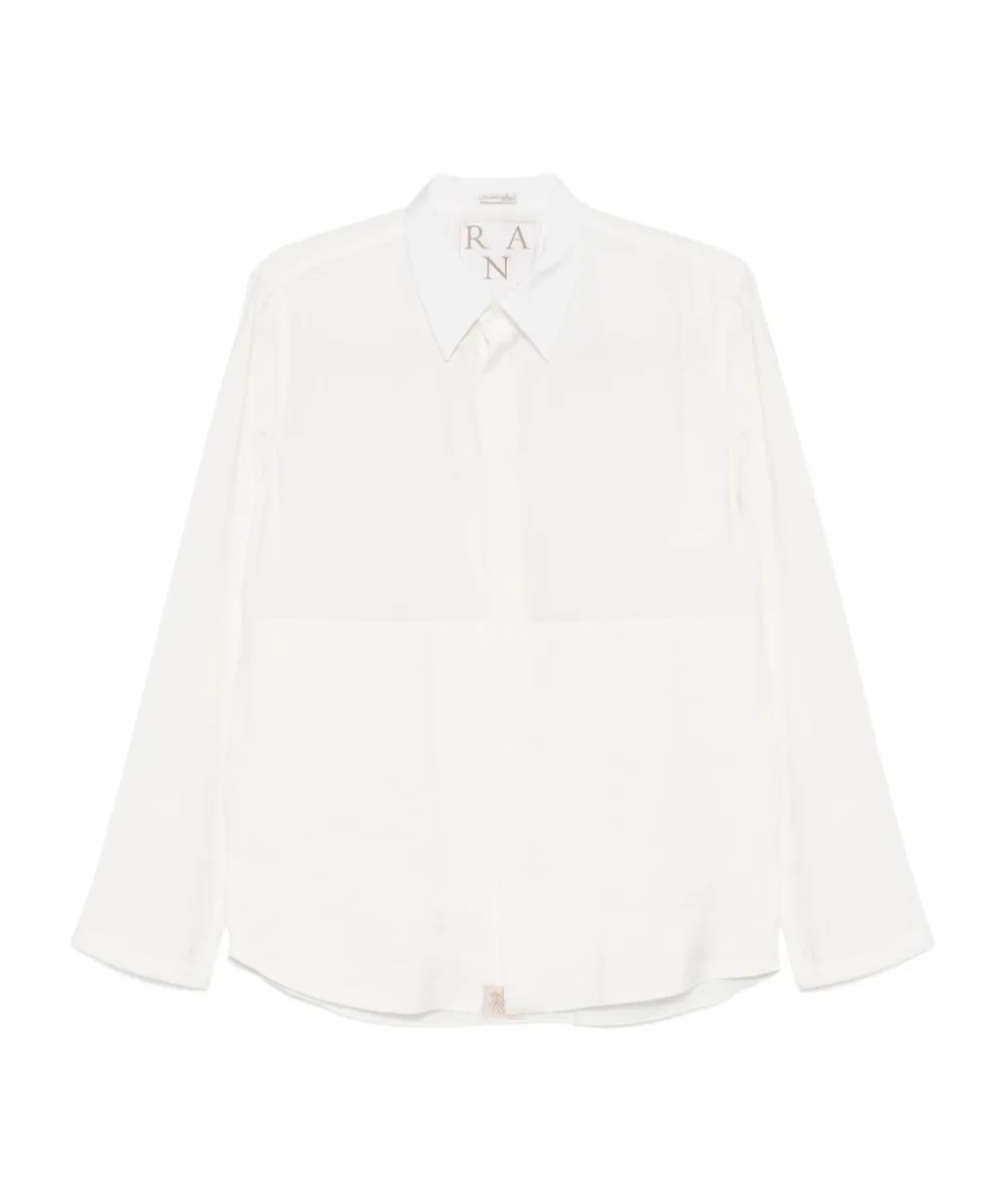 Crinkled-Finish Shirt
