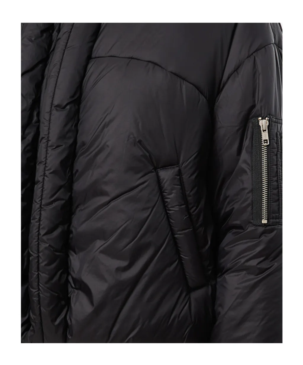 Zip-Fasteing Padded Jacket