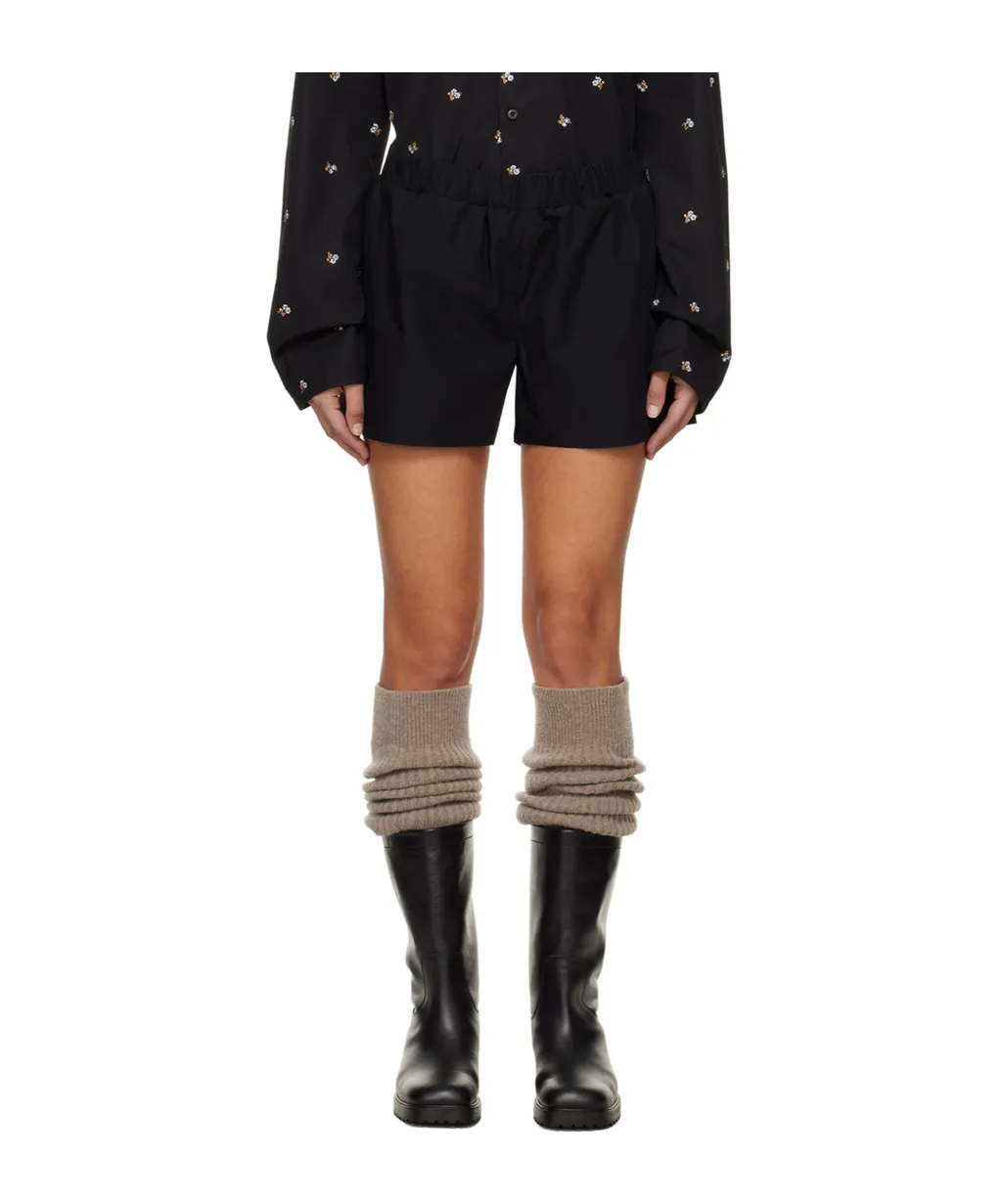 Elastic Belt Shorts