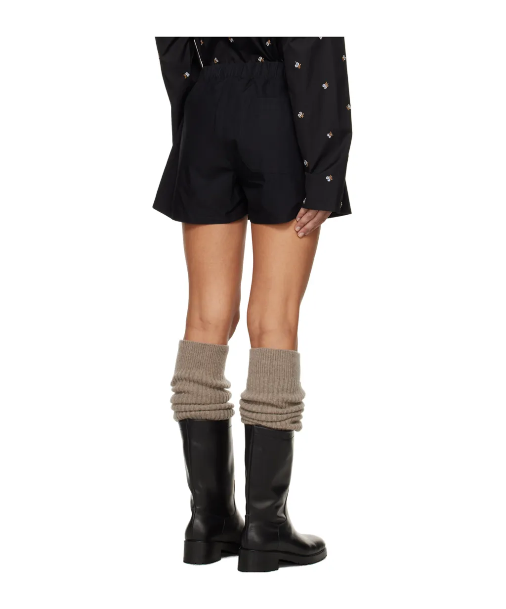 Elastic Belt Shorts