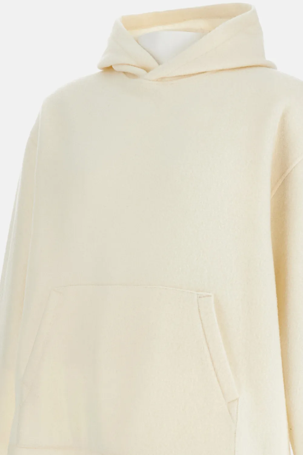 Wool Hooded Sweatshirt
