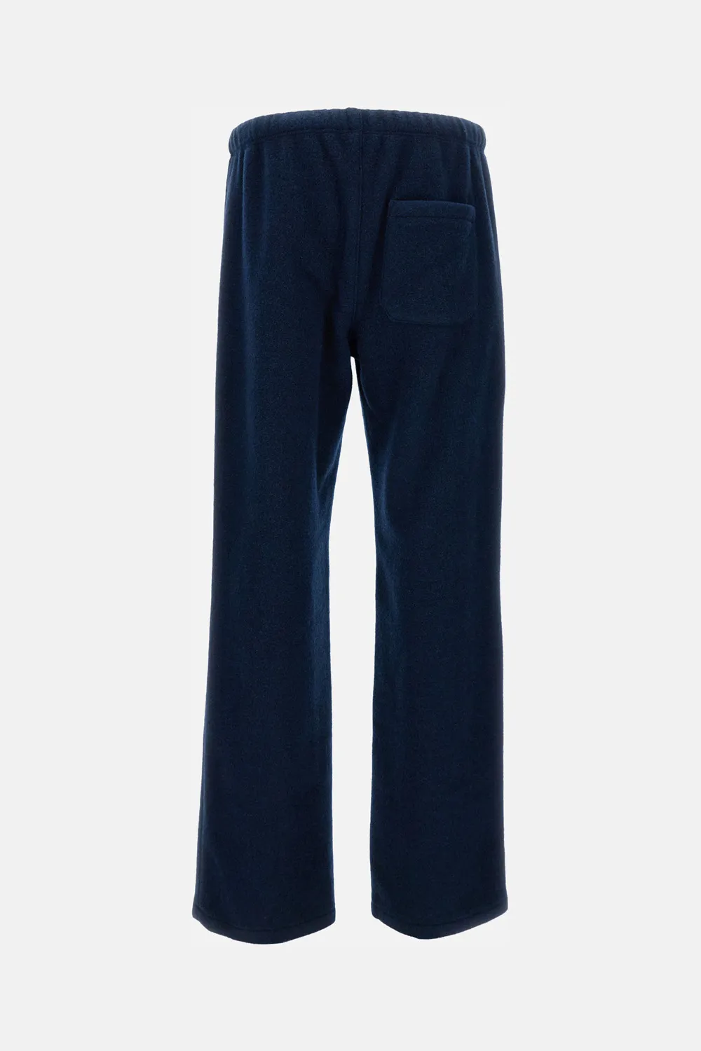 Virgin Wool Straight-Leg Trousers