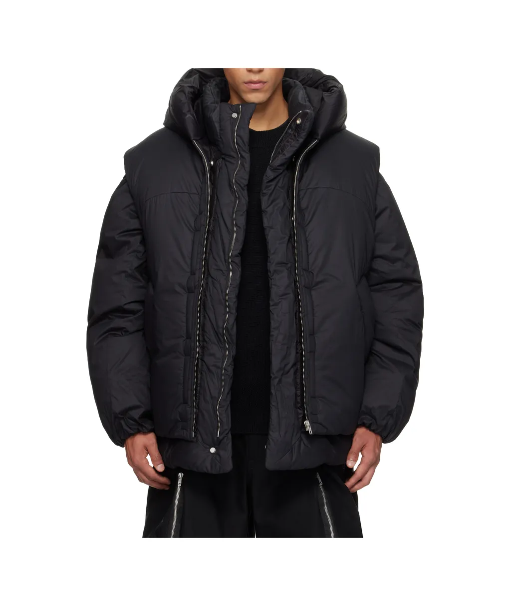 Double-Layer Detachable Cotton-Padded Jacket
