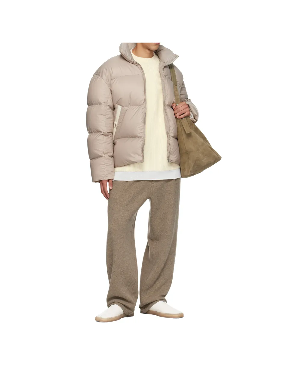 Wool Blend Casual Pants