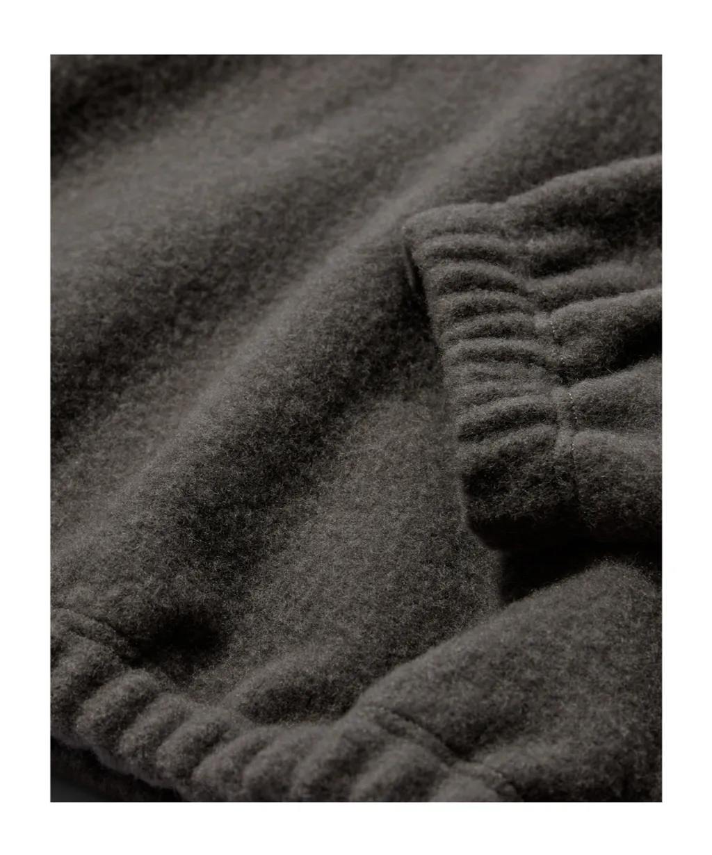 Half-Zip Wool Sweatshirt