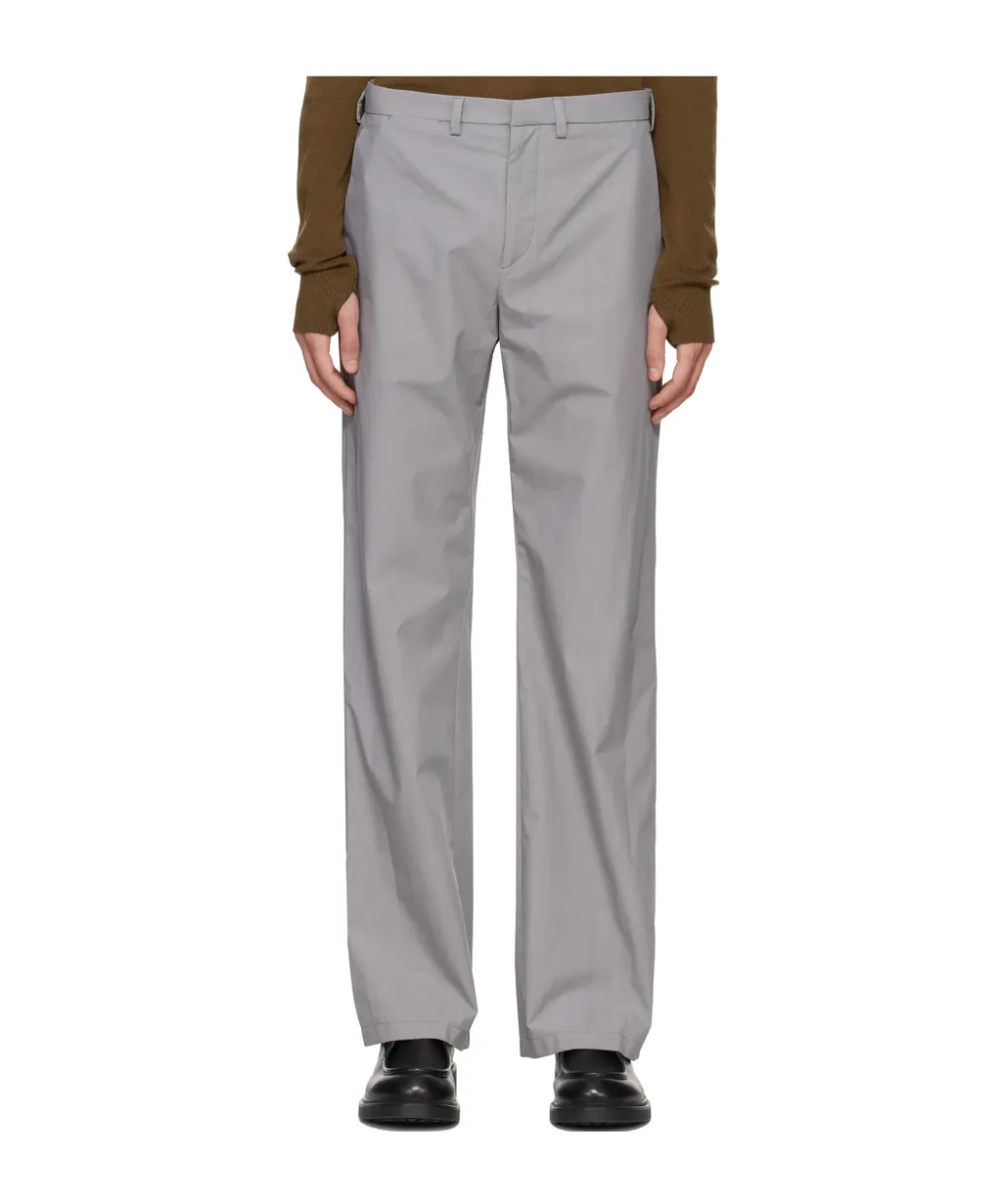 Casual Pants With Belt Loops