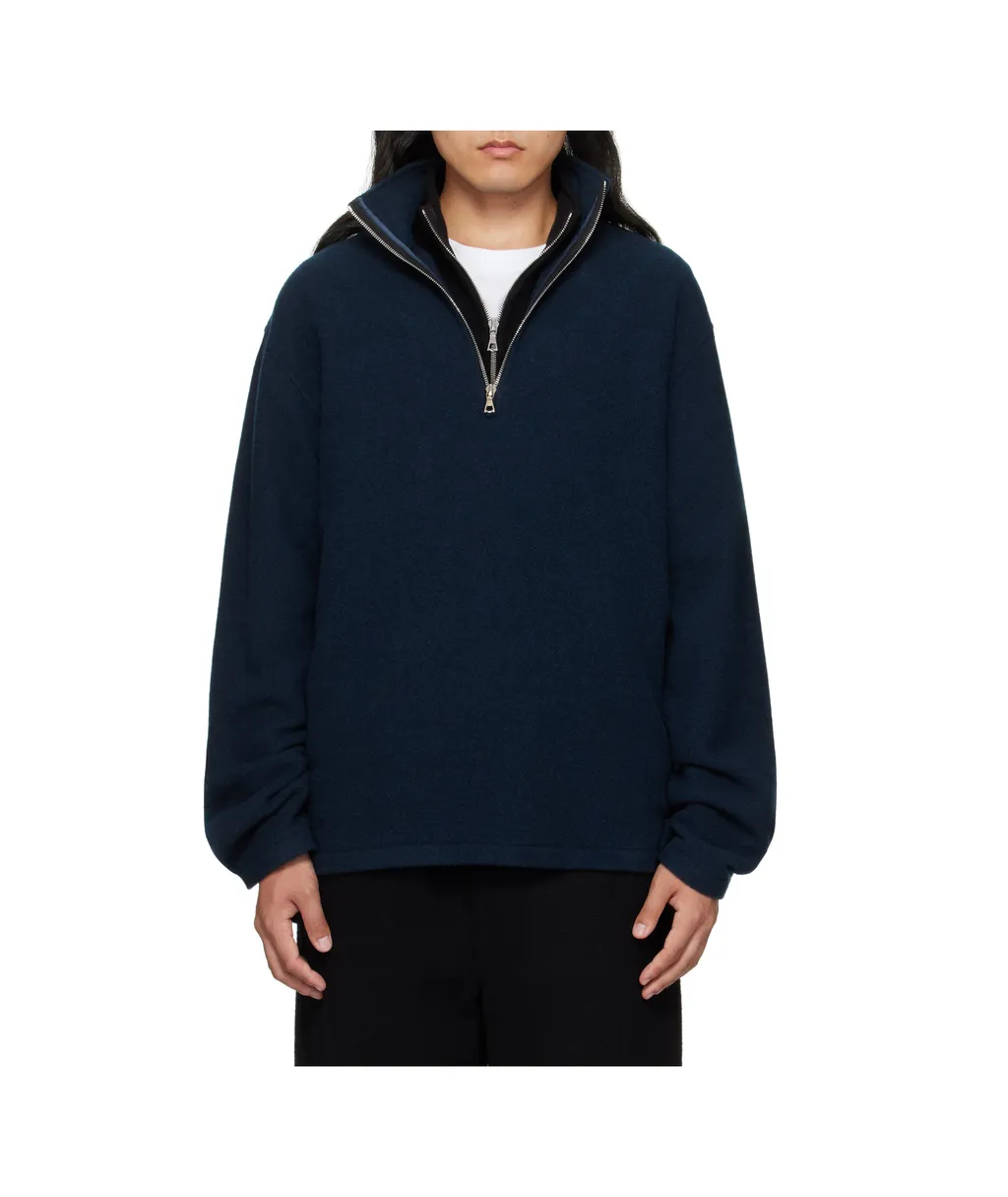 Rier Half-Zip Fleece Sweatshirt