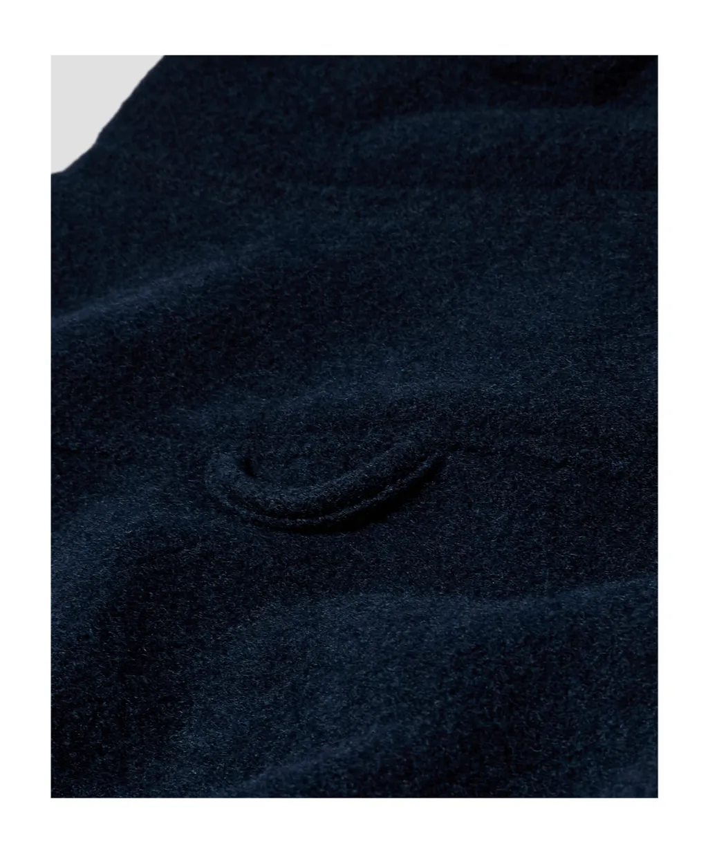 Half-Zip Wool Sweatshirt